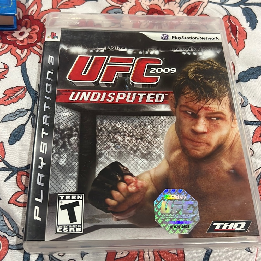 Playstation 3 UFC 2009 game. For Teen . Used